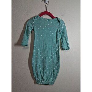 Carter's Cotton Sleep Sack Polka Dots Infant Baby Blue Unisex 3 Months